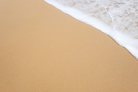 Wave on beach.の写真素材