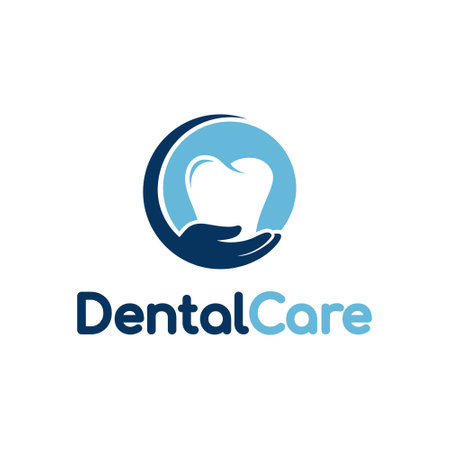 Dental care vector logo template. This design suitable for medical.のイラスト素材