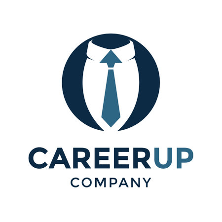 Career up vector logo template.のイラスト素材