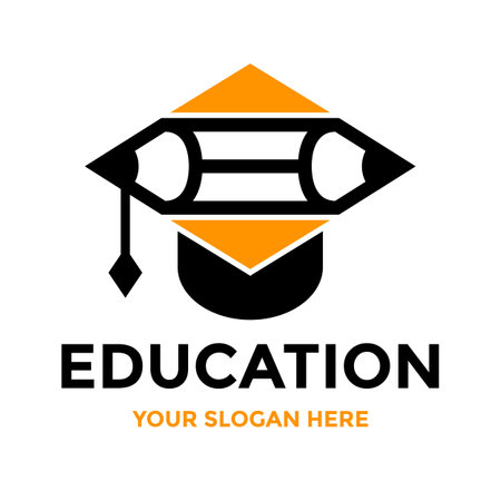 Education vector logo template.のイラスト素材