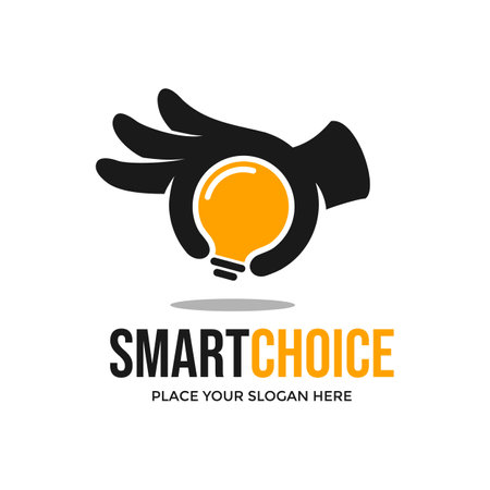 Smart choice vector logo template.のイラスト素材