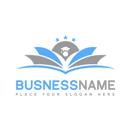 Education student logo.のイラスト素材
