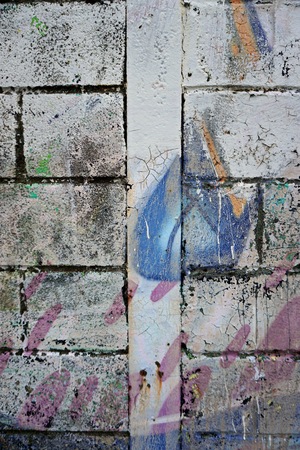 the abstract colorful wall texture pattern