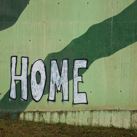 abstract colorful wall texture patternの写真素材