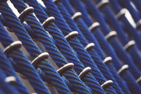 rope web texture patternの写真素材