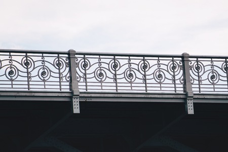 bridge in the cityの写真素材