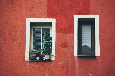 window in the building