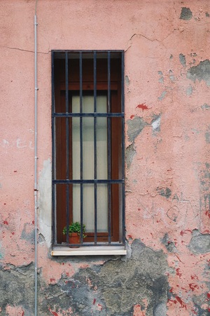window in the building