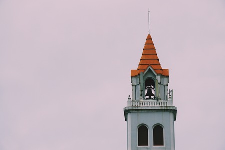 church architecture in the city. bilbao spainの写真素材