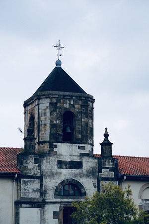 church monument architecture in Bilbao city. Spaiの写真素材
