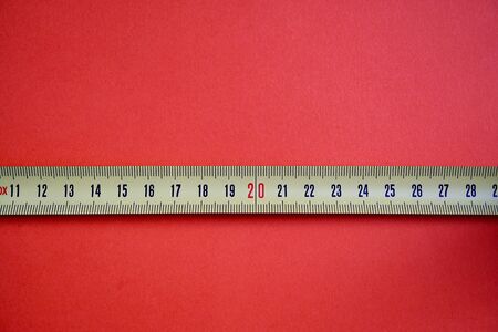 ruler tape measureの写真素材