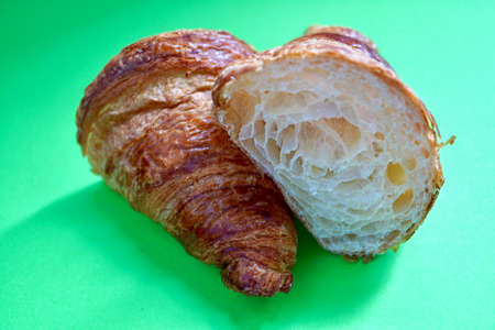 tasty croissant, baked pastryの写真素材