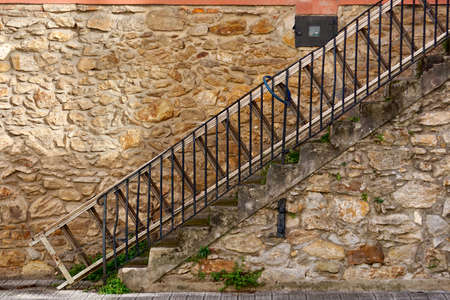 stairs architecture in Bilbao city, Spainの写真素材