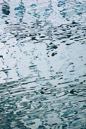 abstract reflection in the waterの写真素材