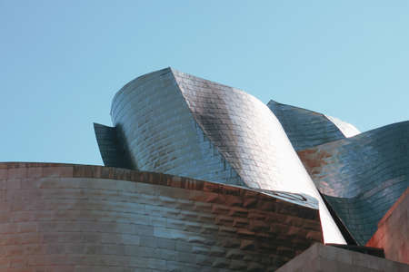 Guggenheim museum architecture in Bilbao, Spain