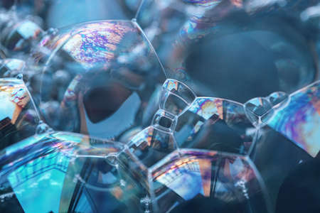 soap bubbles, abstract backgrounds