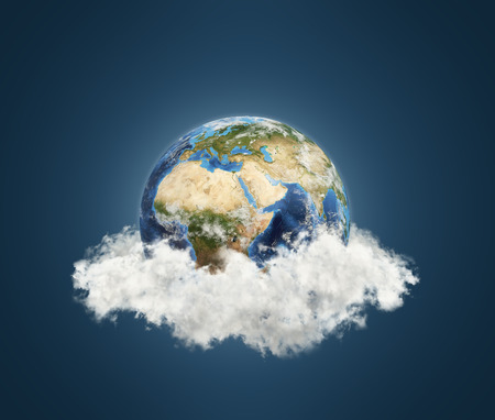 Earth, Africa view. Elements of this image
