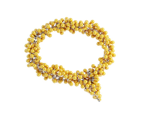 many yellow lightbulb in form think boxの写真素材