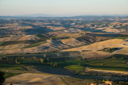 view of the mountain valleyの写真素材
