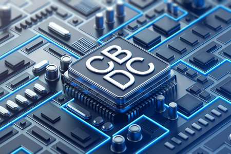 Circuit board processor and central bank digital currency. CBDC and tech components, cpu and...