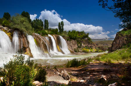 Muradiye Waterfall - Van City - Turkeyの写真素材