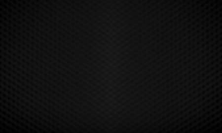 Black hexagonal blurred background, not focusedの写真素材