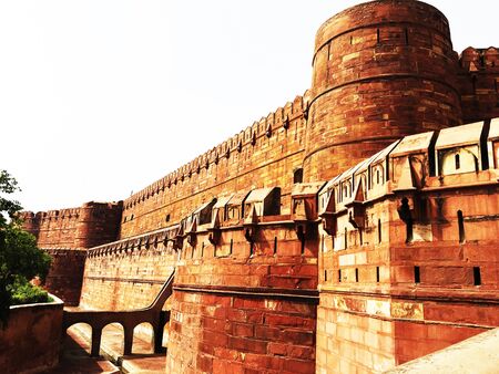 Agra Fort, Uttar Pradesh, Indiaのeditorial素材