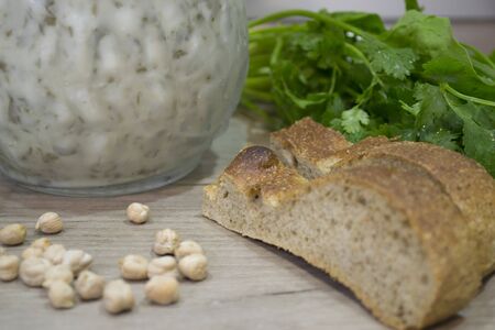 Dovga. Azerbaijan. National food of Azerbaijan. Both food and drink