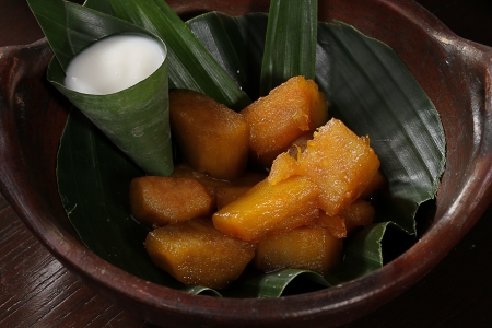 cassava n coconutの写真素材