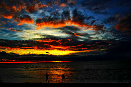 Bali sunset beach