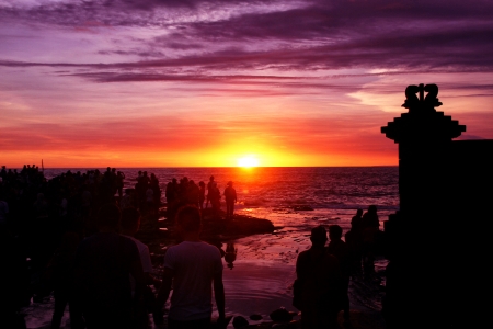 hindu temple, Bali puraの写真素材
