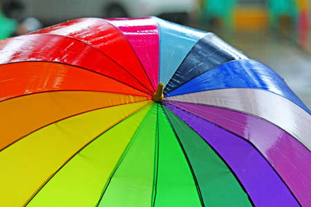 colorful umbrellaの写真素材