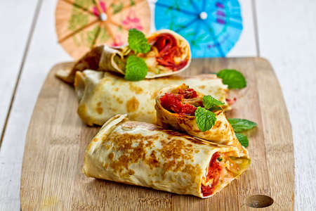 kebab, beef donerの写真素材