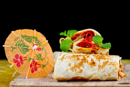 kebab, beef donerの写真素材