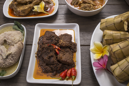 Indonesian food and drinksの写真素材