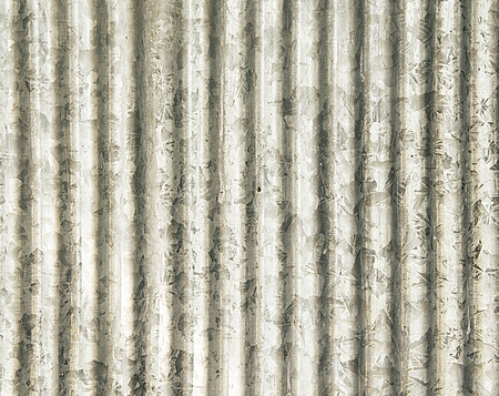 Galvanized iron wall plate background.