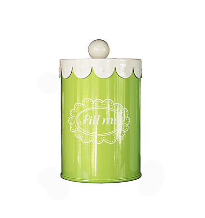 Metal Tin Can with lids.の写真素材