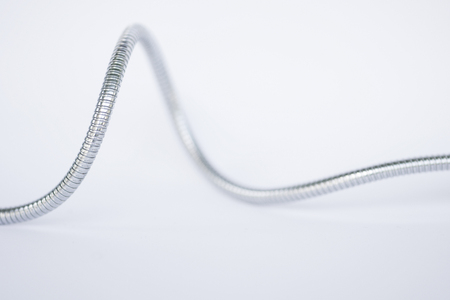 metal power cable for background.の写真素材