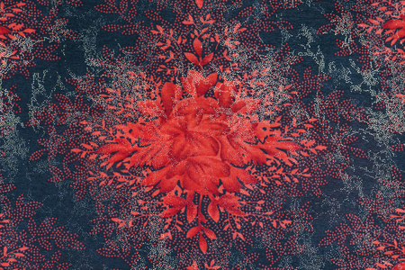 Abstract flower seamless pattern backgroundの写真素材