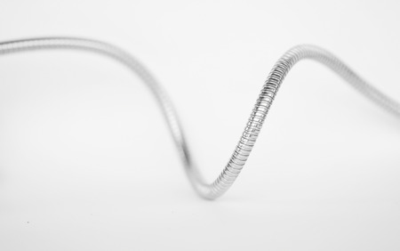 metal power cable for background.の写真素材