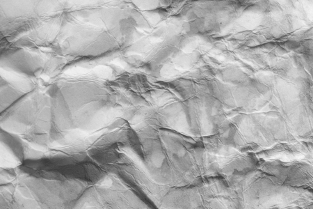 background and texture of Dirty grey crumpled paperの写真素材