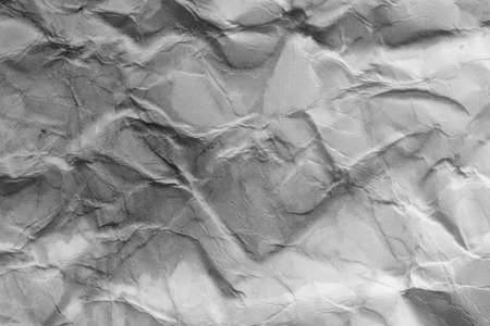 background and texture of Dirty grey crumpled paperの写真素材
