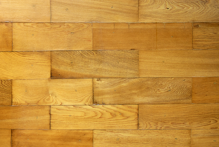 parquetry made of Hinoki Woodの写真素材