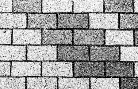 Brick wall Grunge Black and White Distress Texture Background.の写真素材