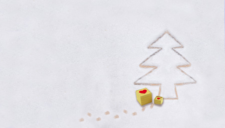 christmas backgroundの写真素材