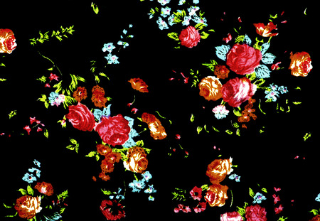 Floral patternの写真素材