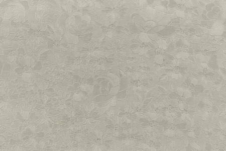 silver floral ornament brocade textile pattern.Gold background texture. Element of design.の写真素材