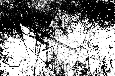 Grunge Black and White Distress Texture . Scratch Texture . Dirty Texture .Background .の写真素材