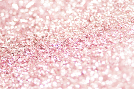 pink bokeh texture. Festive glitter background with defocused lightsの写真素材