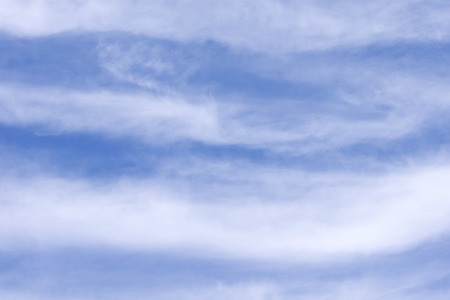 clouds in the blue skyの写真素材